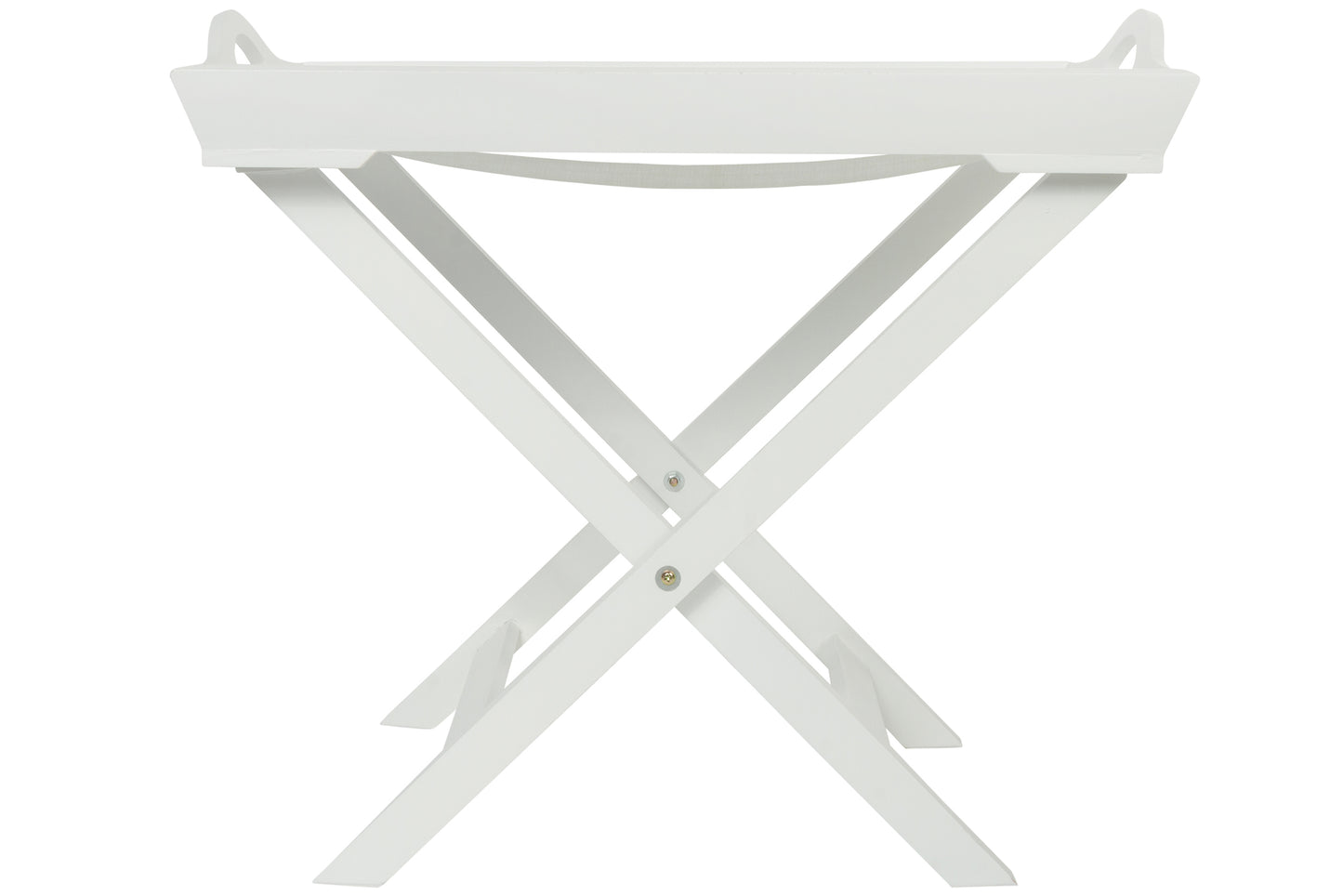 Tabletttisch GIGI weiss 57cm Landhaus