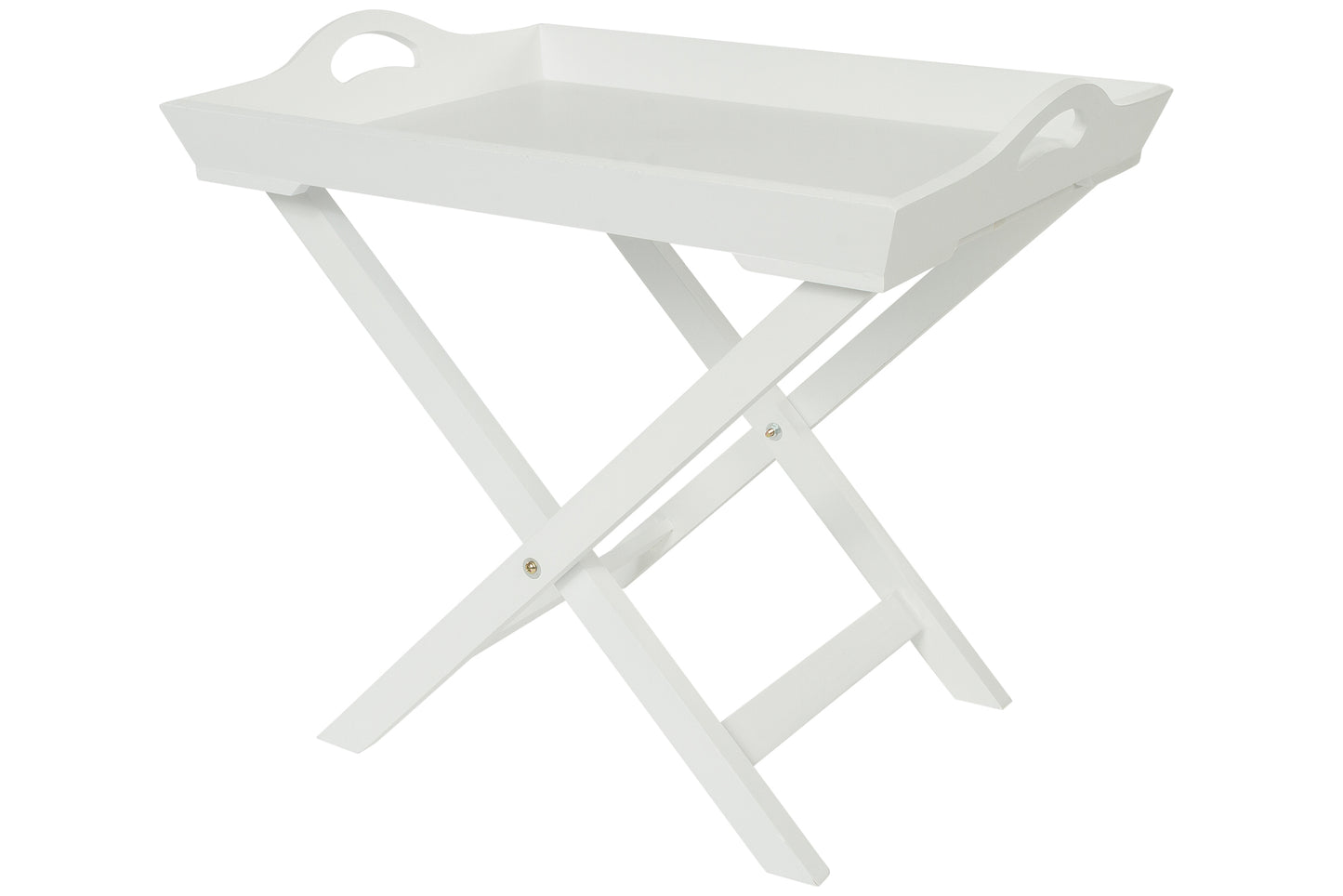 Tabletttisch GIGI weiss 57cm Landhaus