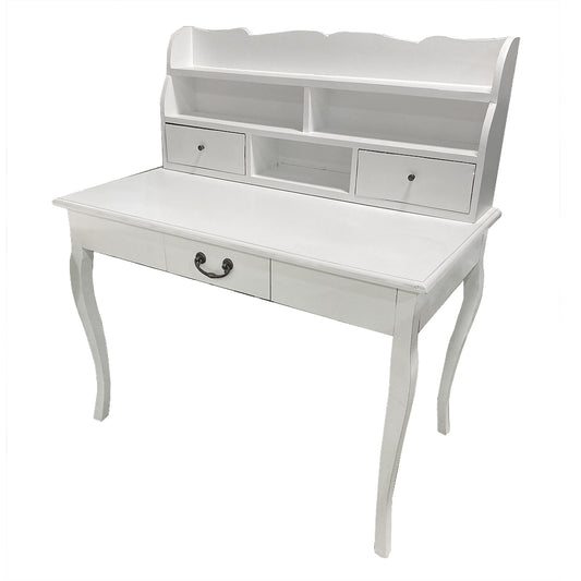 Schreibtisch Sekretär WHITE im Shabby-Chic Stil