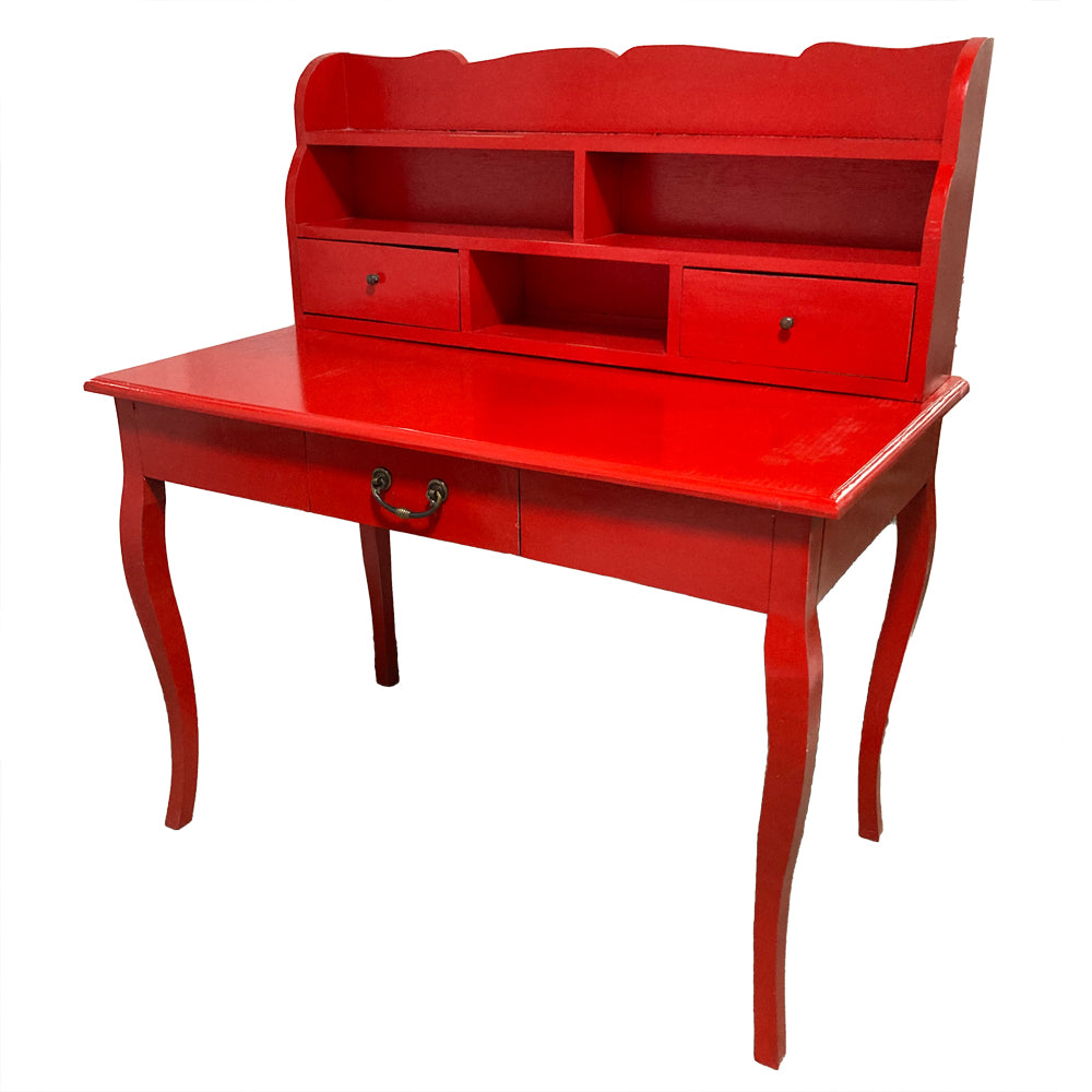 Schreibtisch Sekretär RED im Shabby-Chic Stil