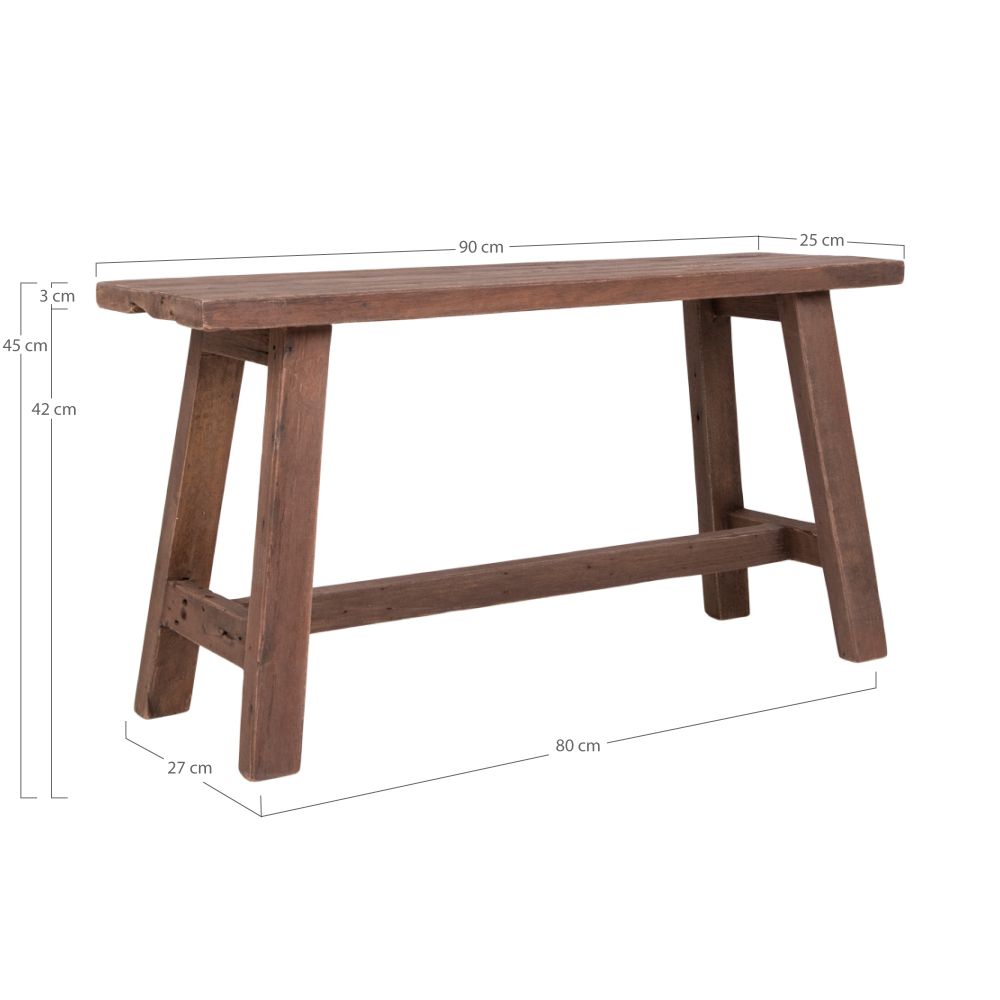 Teak Sitzbank GEMI ca. L90cm Natural