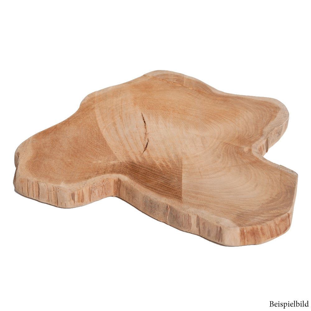 Baumscheibe POHON unbehandeltes Teak ca. D25-35cm