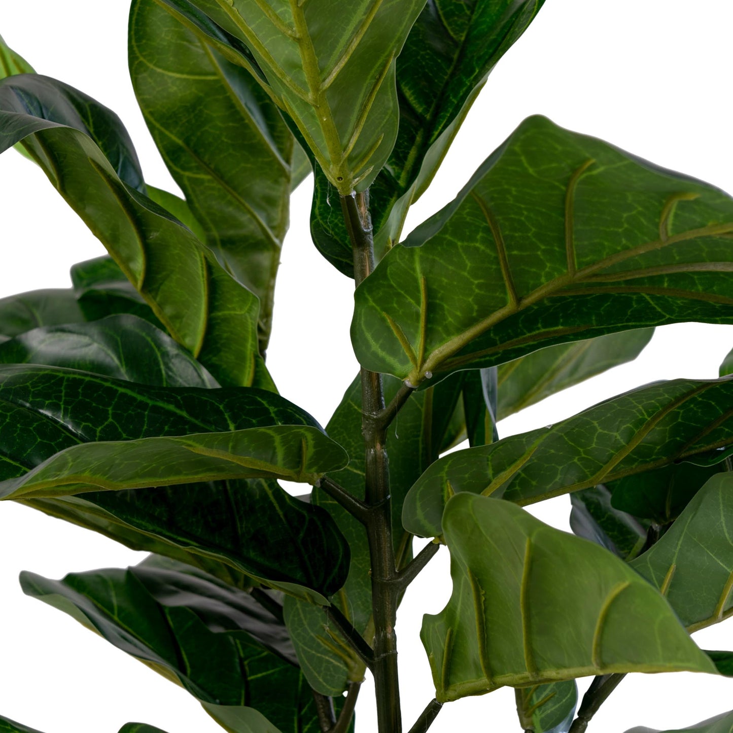 Künstliche Pflanze GEIGENBAUM ca. H100cm Geigenfeige Ficus Lyrata