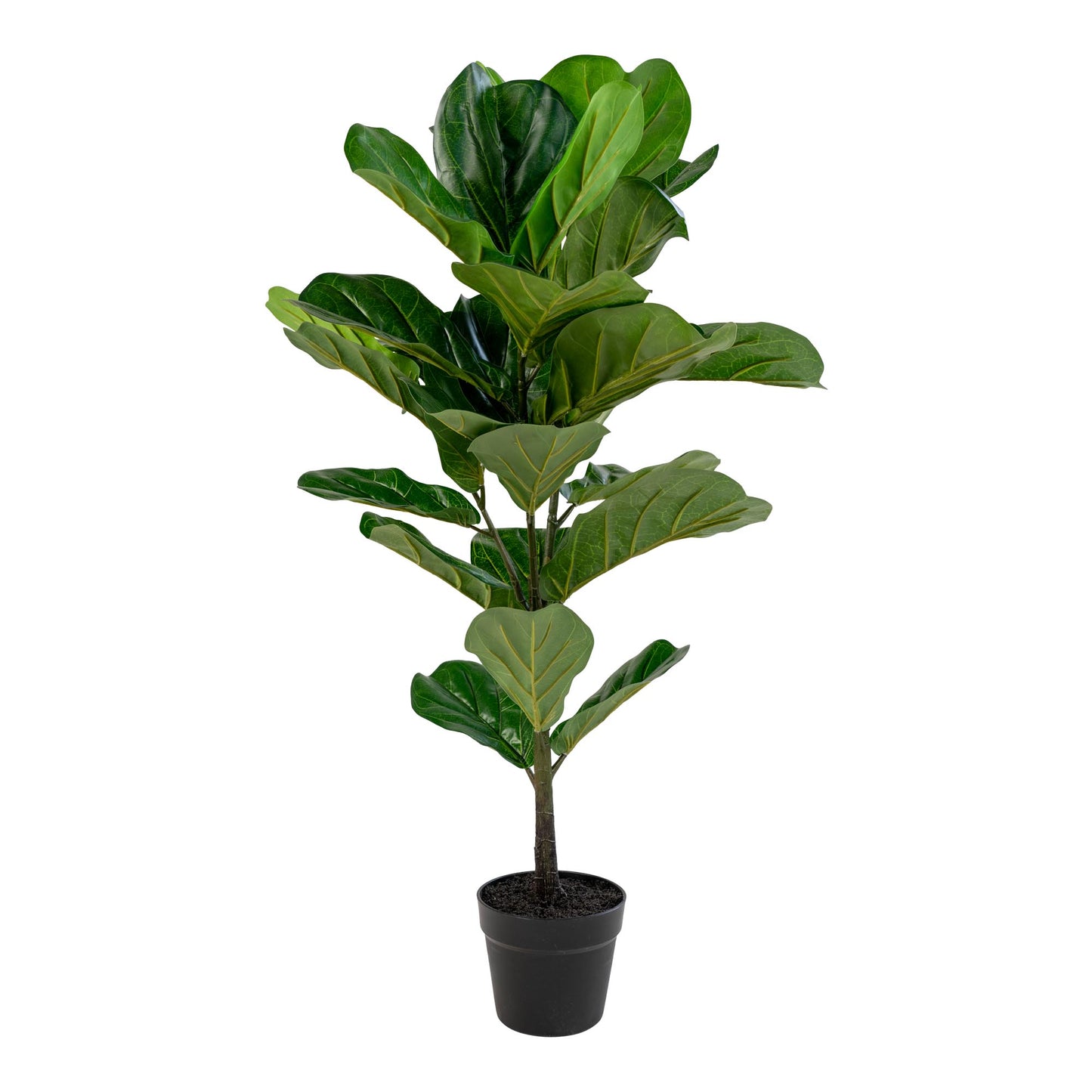 Künstliche Pflanze GEIGENBAUM ca. H100cm Geigenfeige Ficus Lyrata