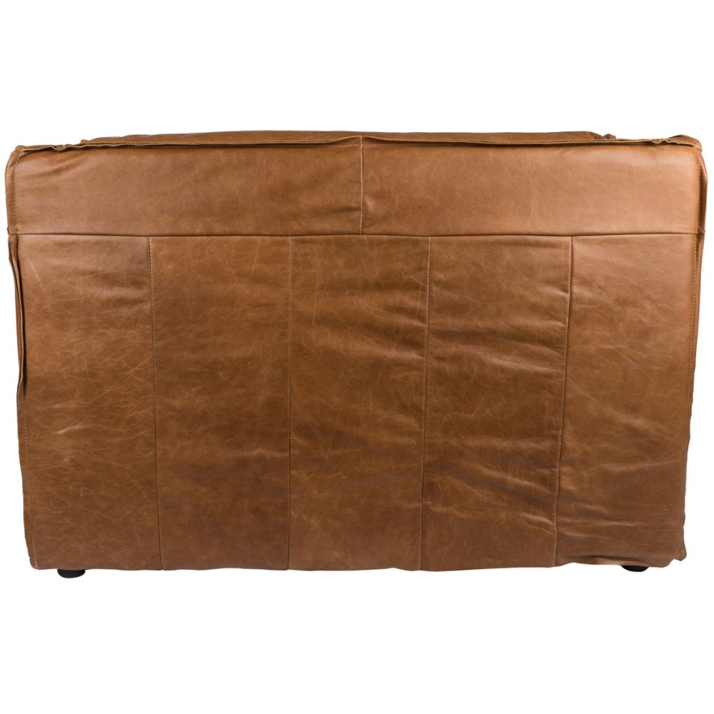 Premium Ledersessel COLUMBIA vintage-brown 106x99cm Rindsleder