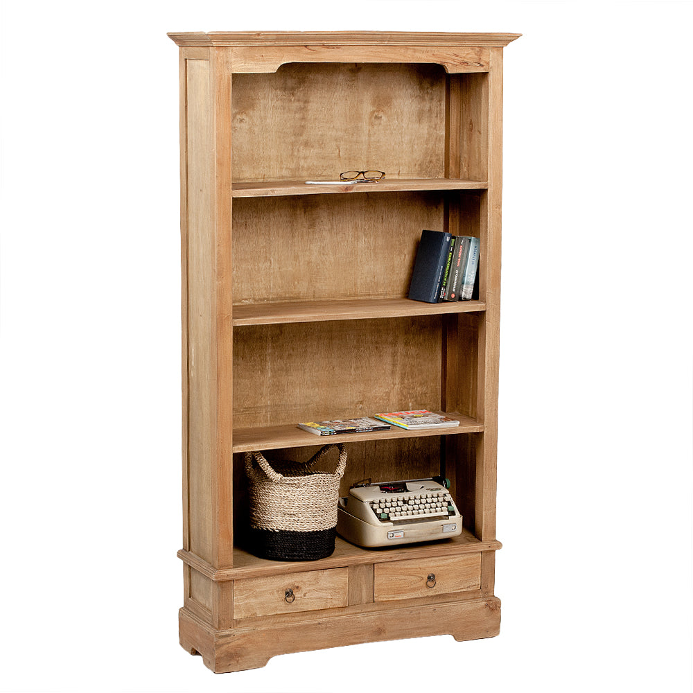 Bücherregal ANGELIQUE Antik Natural ca. B97cm