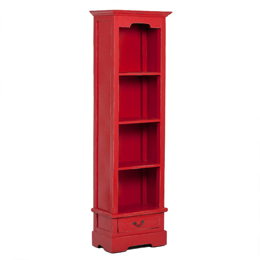 Bücherregal ANGELIQUE Antik Rot ca. B56cm