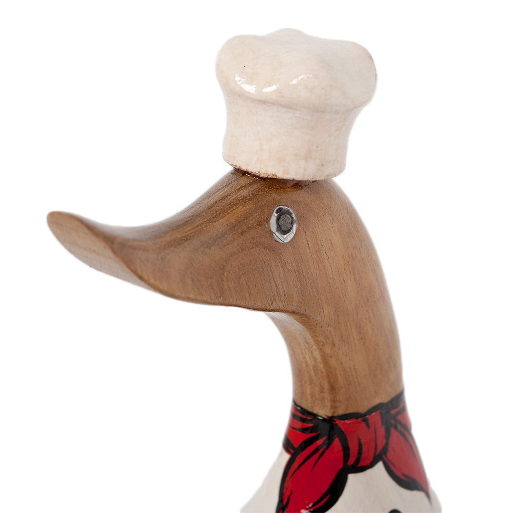 Deko-Figur DUCK COOK Bambus