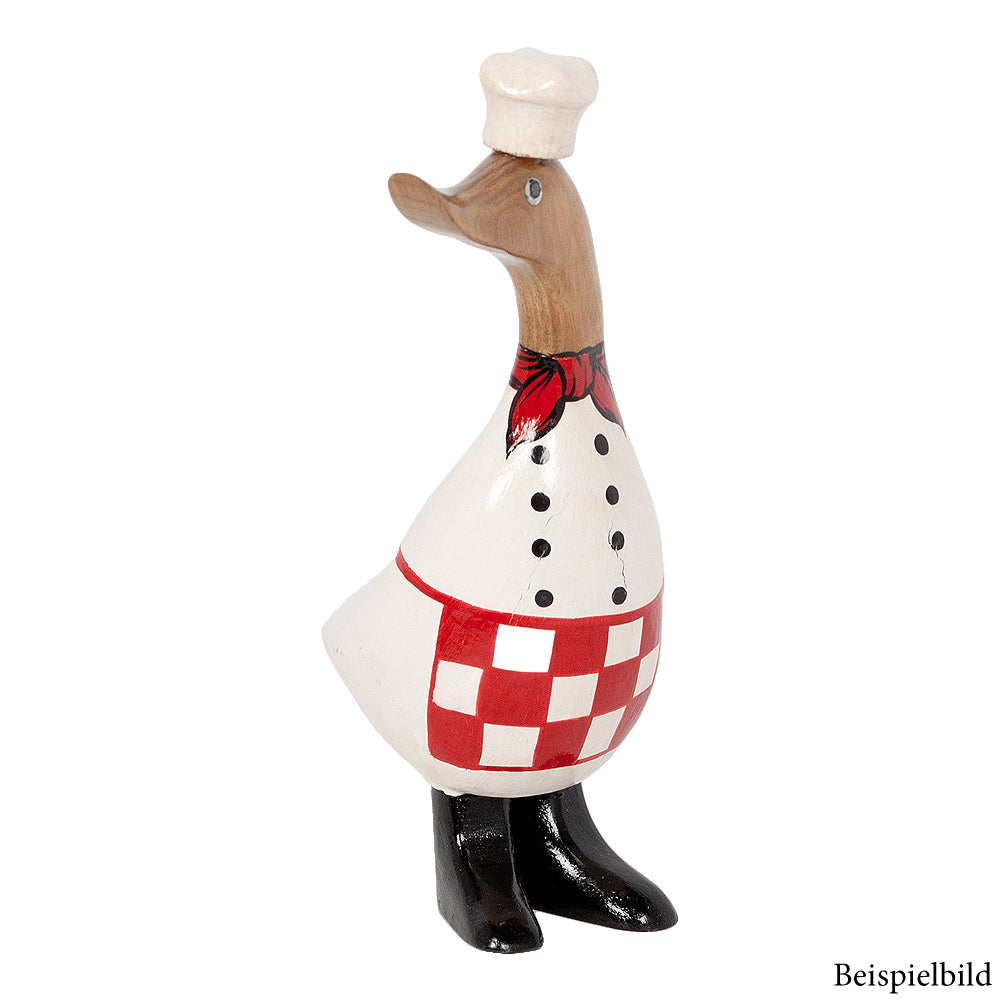 Deko-Figur DUCK COOK Bambus