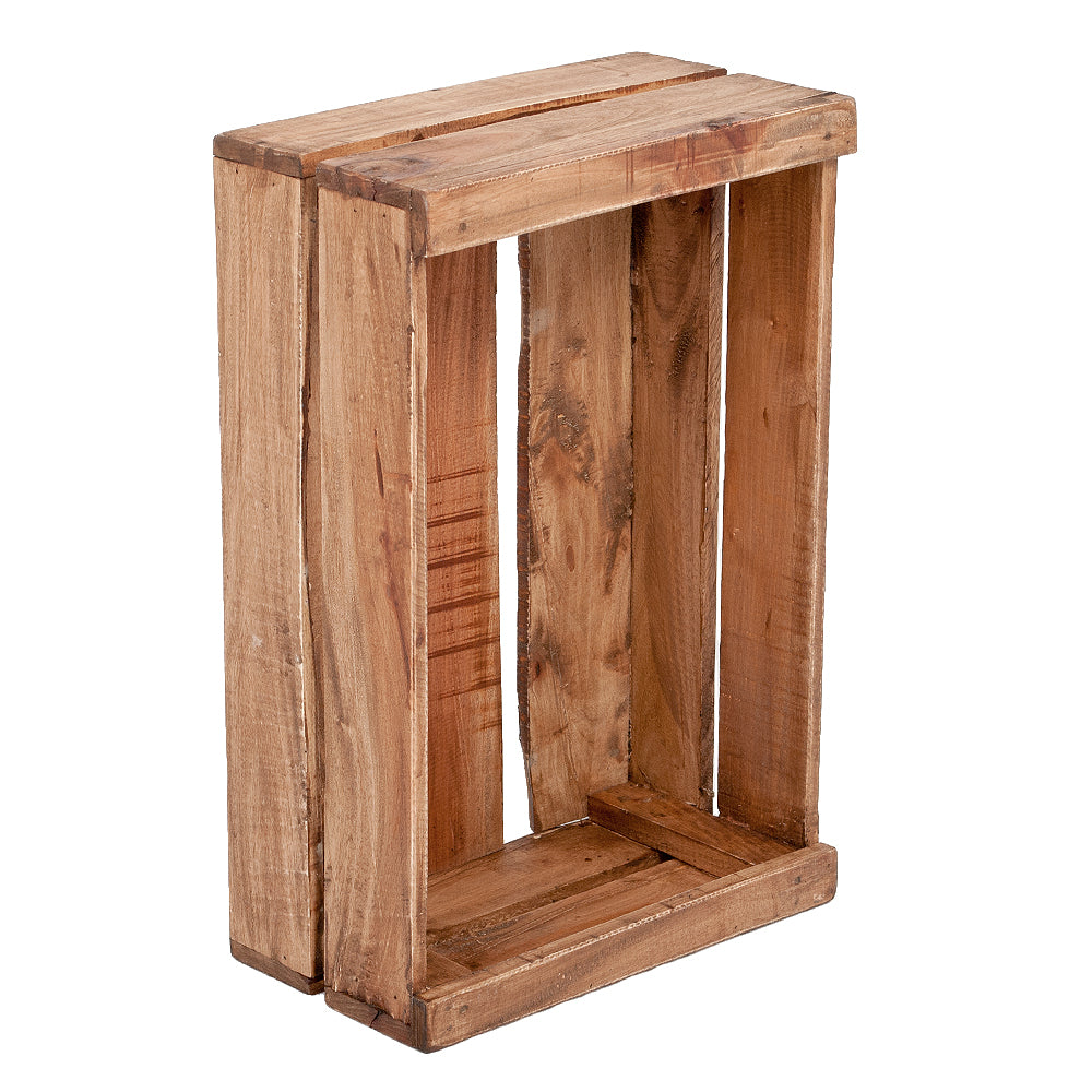 Holzkiste TINI-L Rustic-Teak