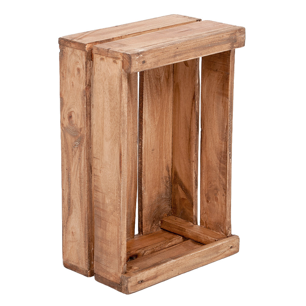 Holzkiste TINI-M Rustic-Teak