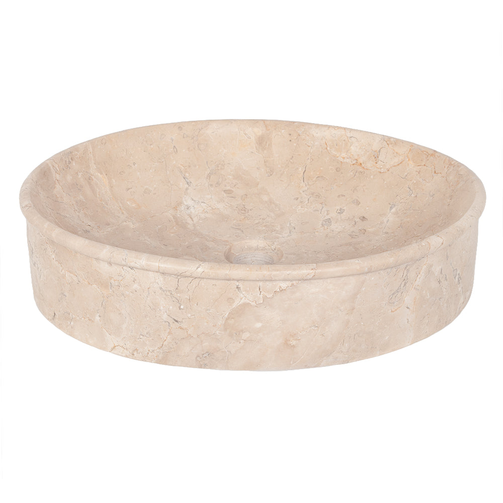 Marmor Waschbecken MARMER-oval Beige