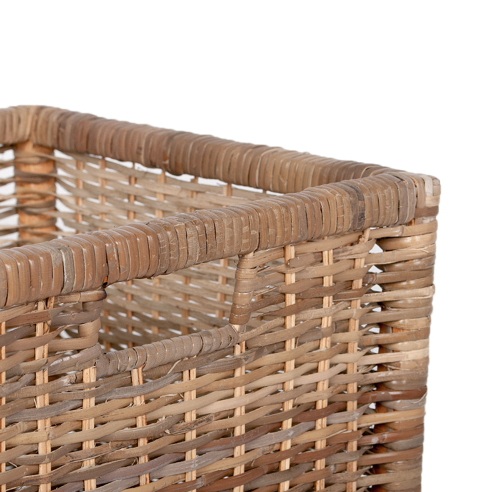 Rattan Korb CESTA-Big Grey