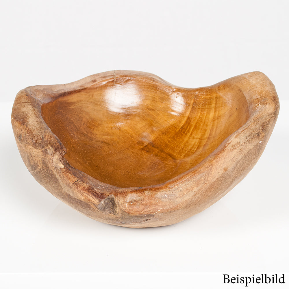 Schale PREMIUM BOWL Ø ca.: 20cm aus massivem Teak-Wurzelholz