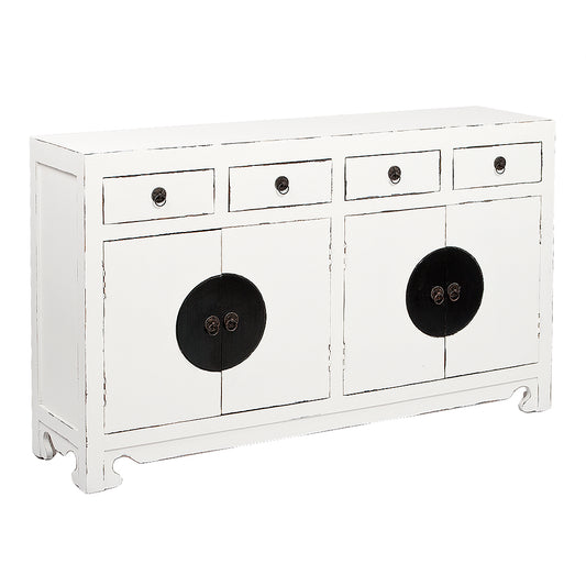 Sideboard ASIA Antik Weiß Shabby Chic ca. L140cm