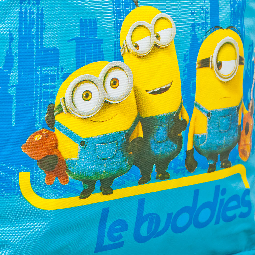 Sitzwürfel LE BUDDIES Minions 40x40cm Hocker blau