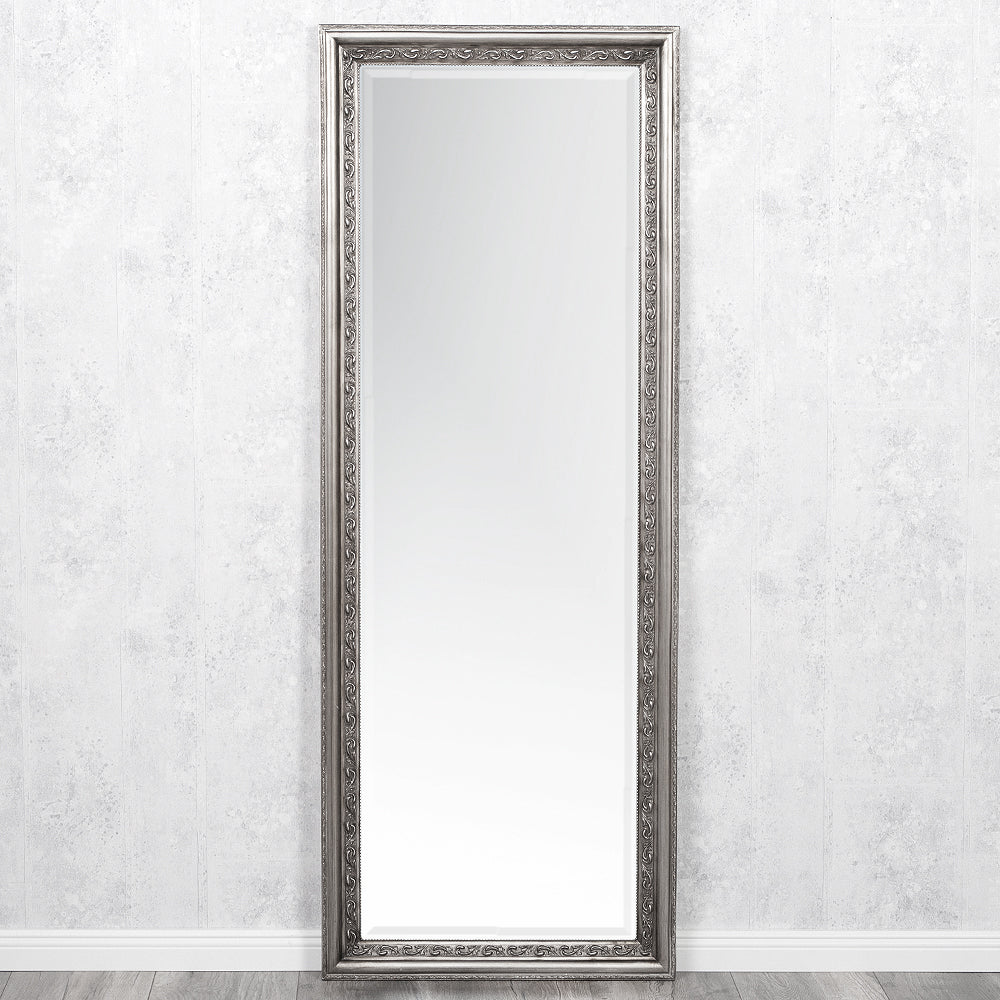 Spiegel ARGENTO Silber-Antik 140x50cm