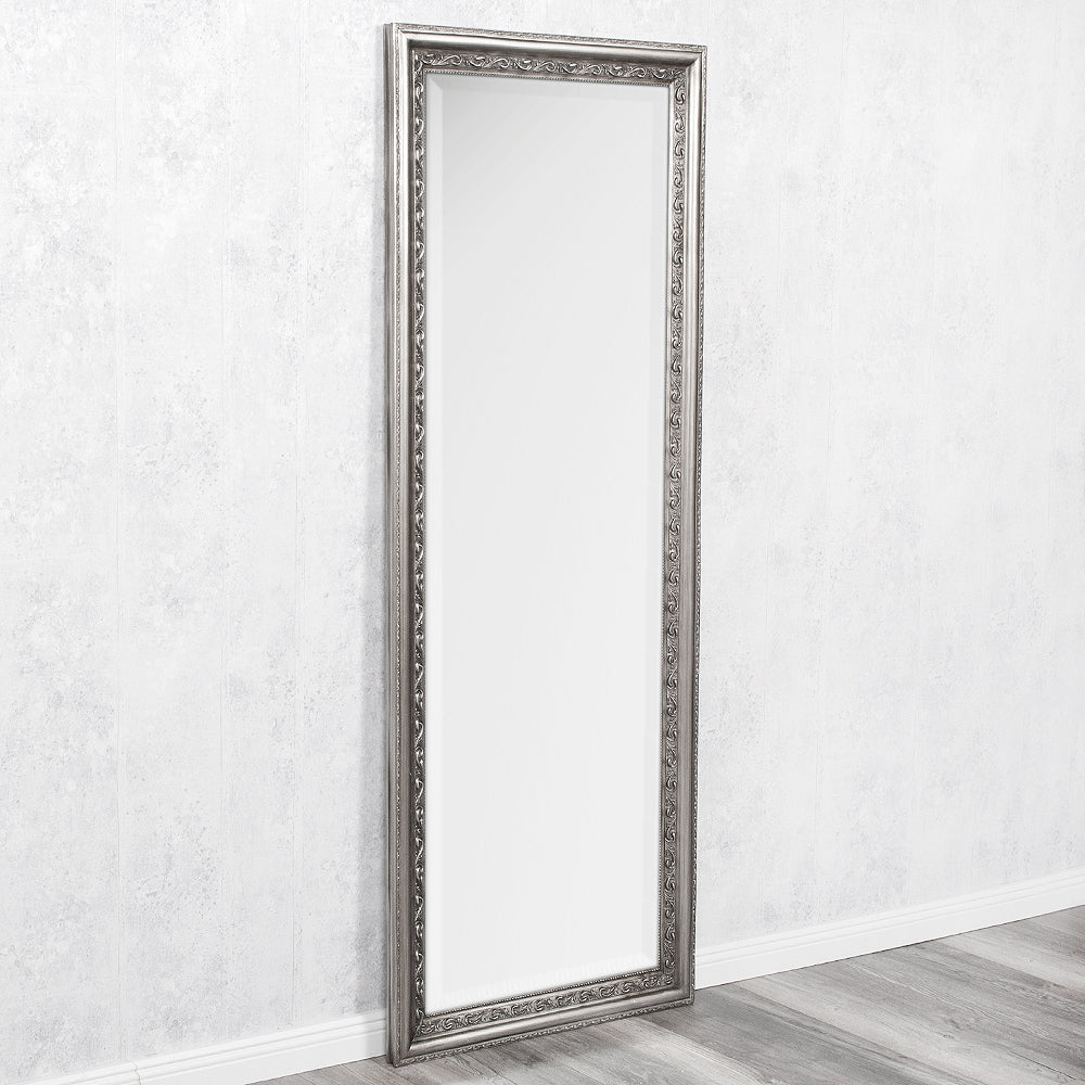 Spiegel ARGENTO Silber-Antik 140x50cm