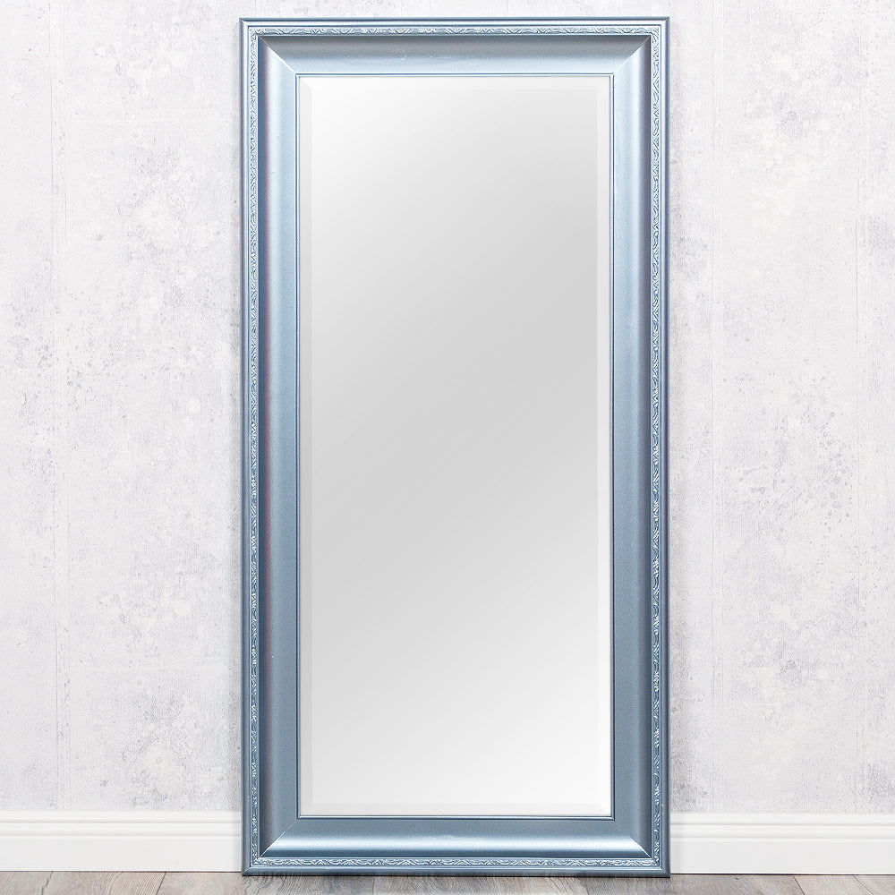 Spiegel COPIA 100x50cm Frozen - Silber Wandspiegel Barock