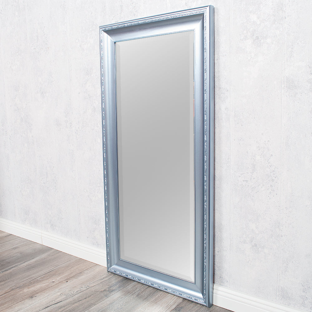 Spiegel COPIA 100x50cm Frozen - Silber Wandspiegel Barock