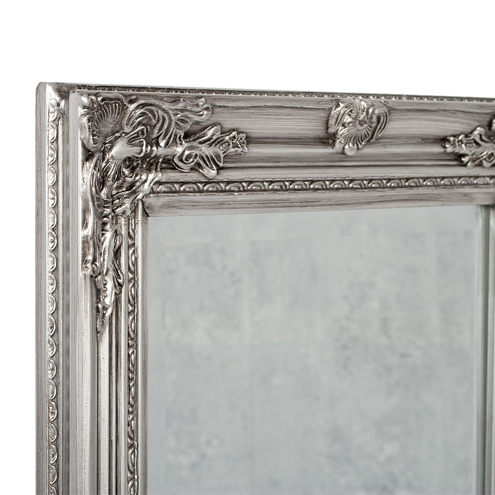 Spiegel HOUSE barock Antik-Silber ca. 150x50cm