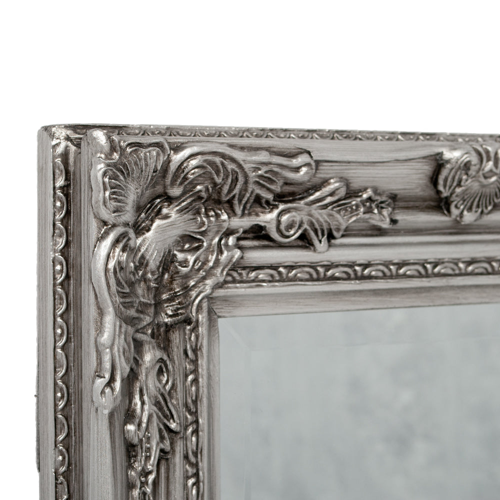 Spiegel HOUSE barock Antik-Silber ca. 40x50cm