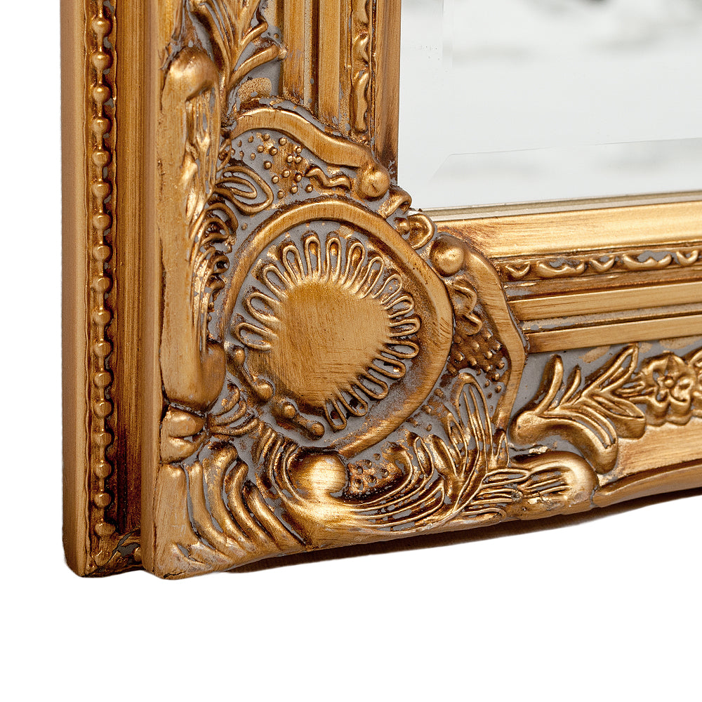 Spiegel LEANDOS barock gold-antik 140x50cm