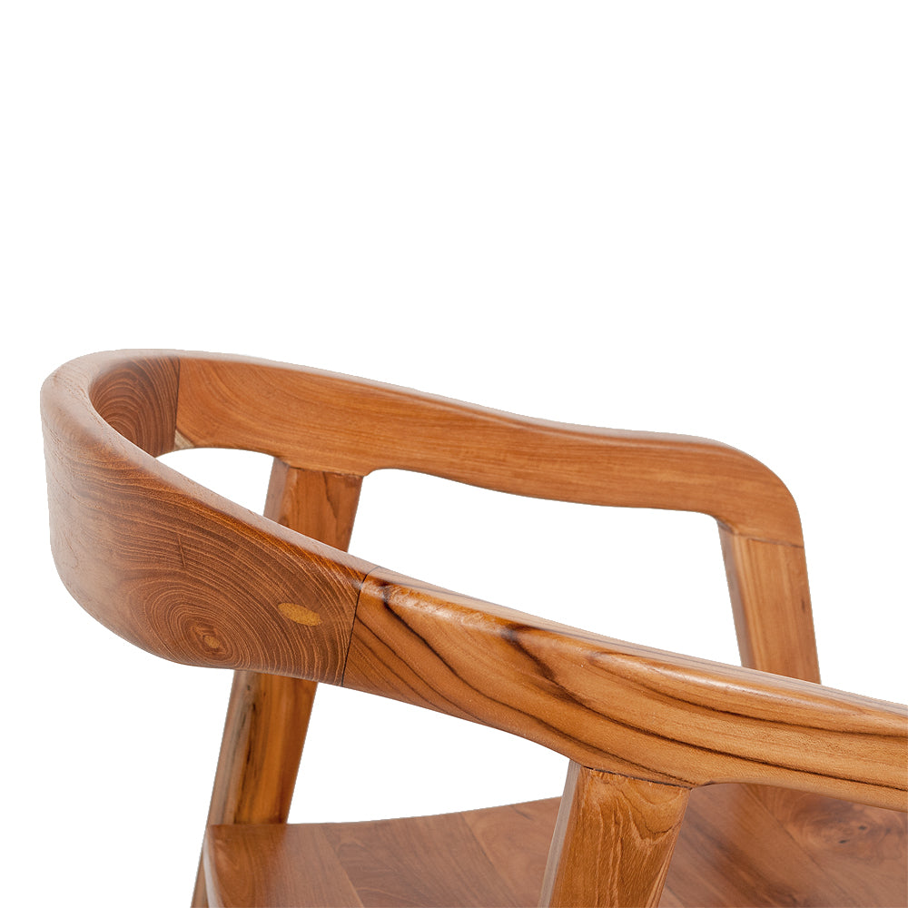 Teak Design Lounge-Stuhl FUNNO Natural