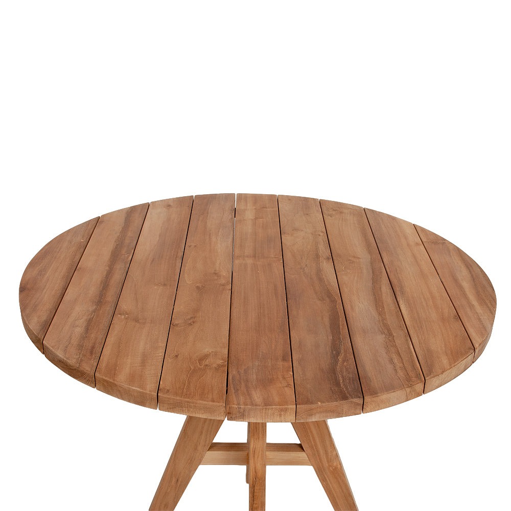 Teak Esstisch LEO-rund ca. D90cm