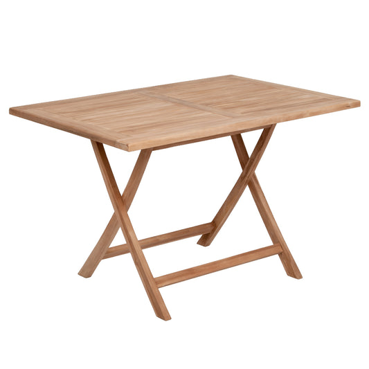 Teak Klapptisch KURSI ca. L120cm Natural Gartentisch