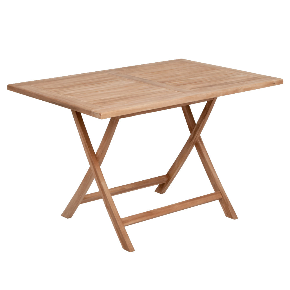 Teak Klapptisch KURSI ca. L140cm Natural Gartentisch