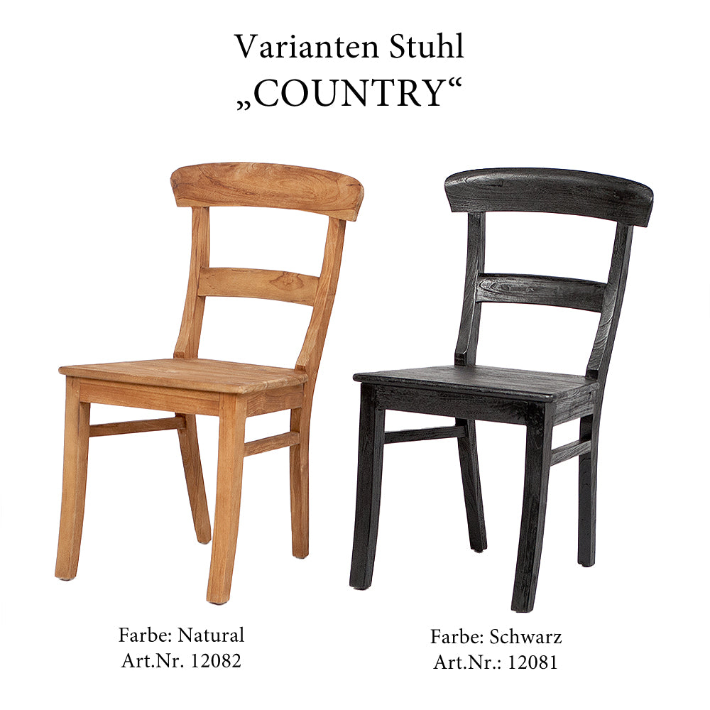 Teak Stuhl COUNTRY Natural