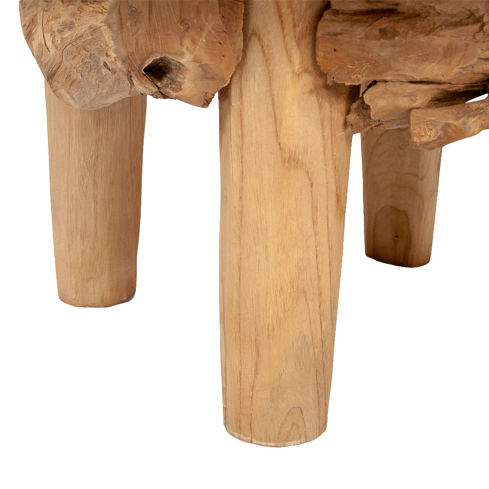 Teakwurzel Couchtisch BOSCO-60cm Natural